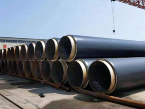 Black jacket polyurethane insulation pipe